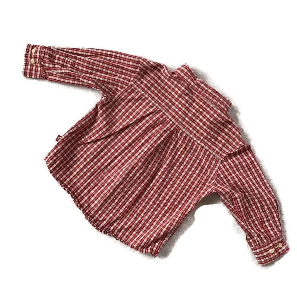 Gymboree Vintage Plaid Button Down Dress Shirt
